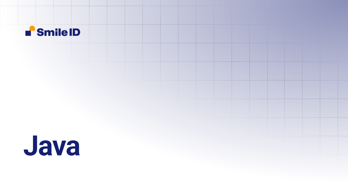 Java | Smile ID
